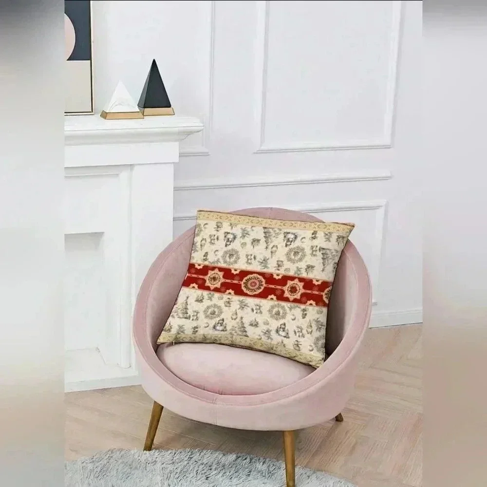 Christmas Holiday Toss Accent Pillow Covers Set Of 2